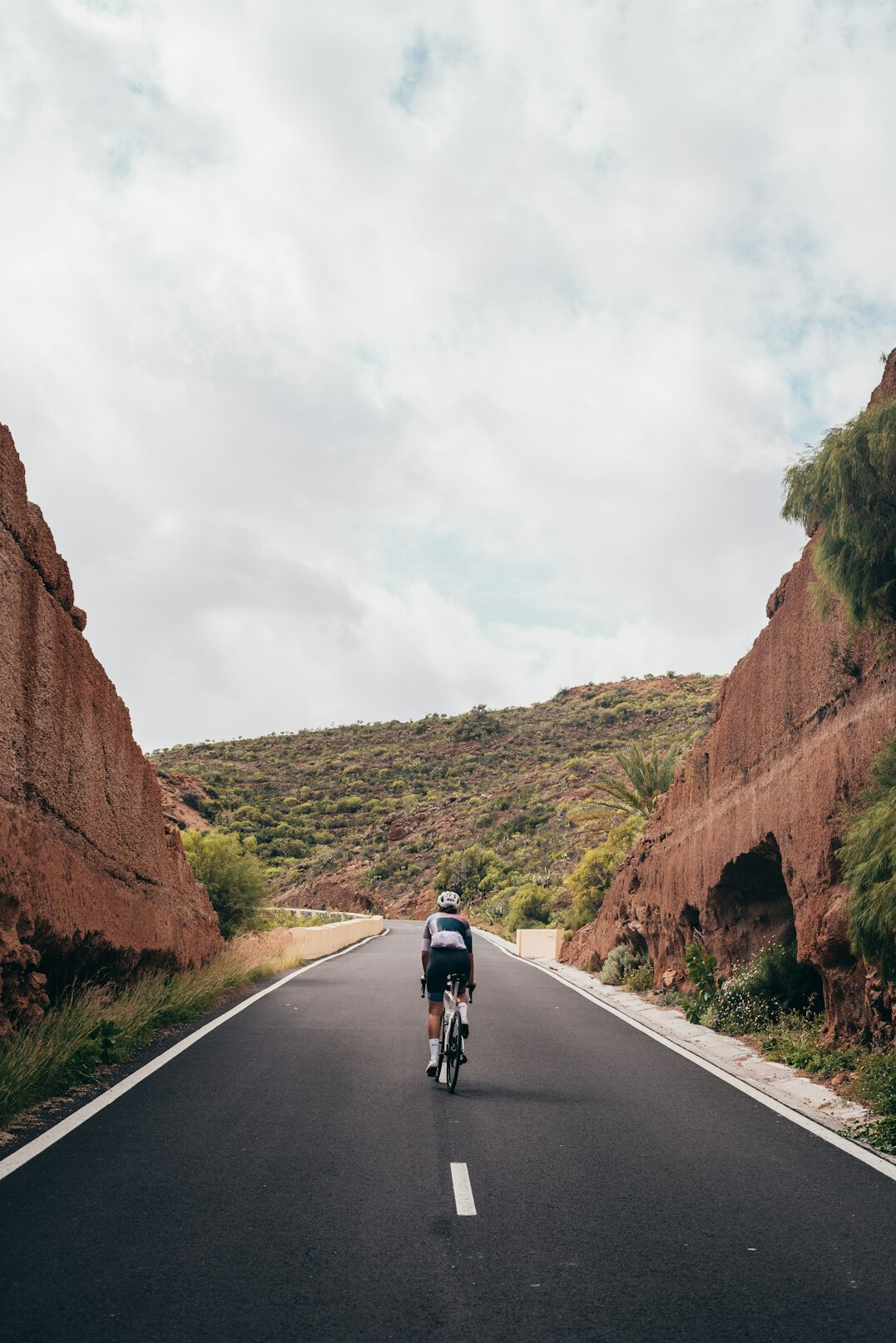 cyclist exploring poland by bike