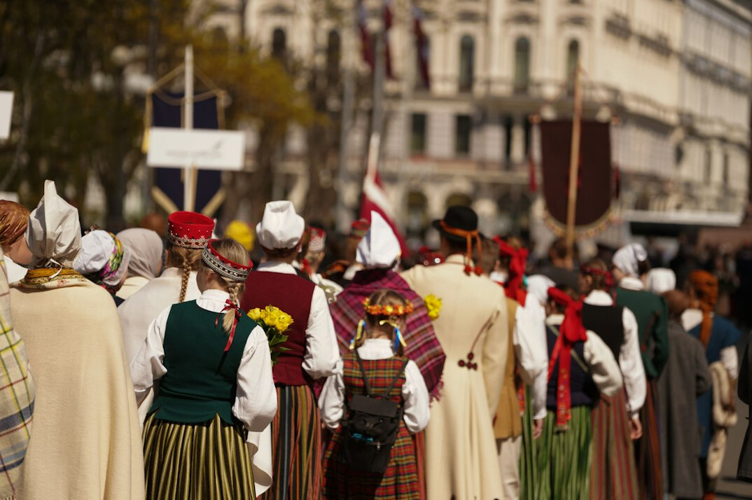 polish street festival parade